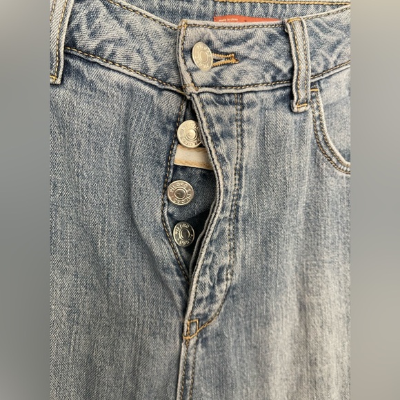 Anthropologie Pilcro High Rise Bootcut Trouser Jeans in Light Wash Size 28 - Picture 4 of 8